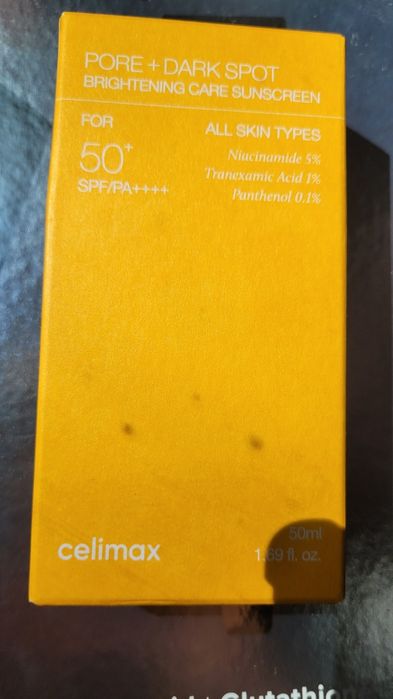 Celimax - Pore+Dark Spot  Care Sunscreen - krem do ochrony