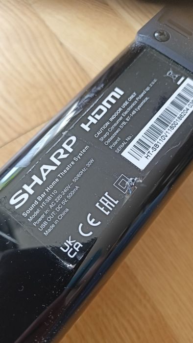 Sharp HT SB110 soundbar