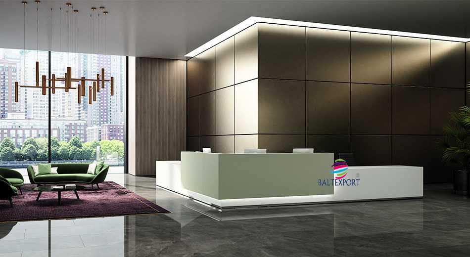 Mobiliário Escritório Secretárias Mesa Reunião Balcão Recepção Cadeira