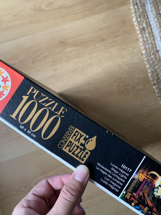 Puzzle 1000 peças completo Neon