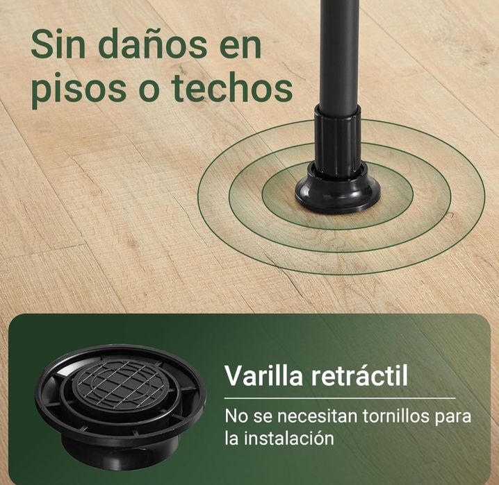 Cabideiro Telescópico Sobuy