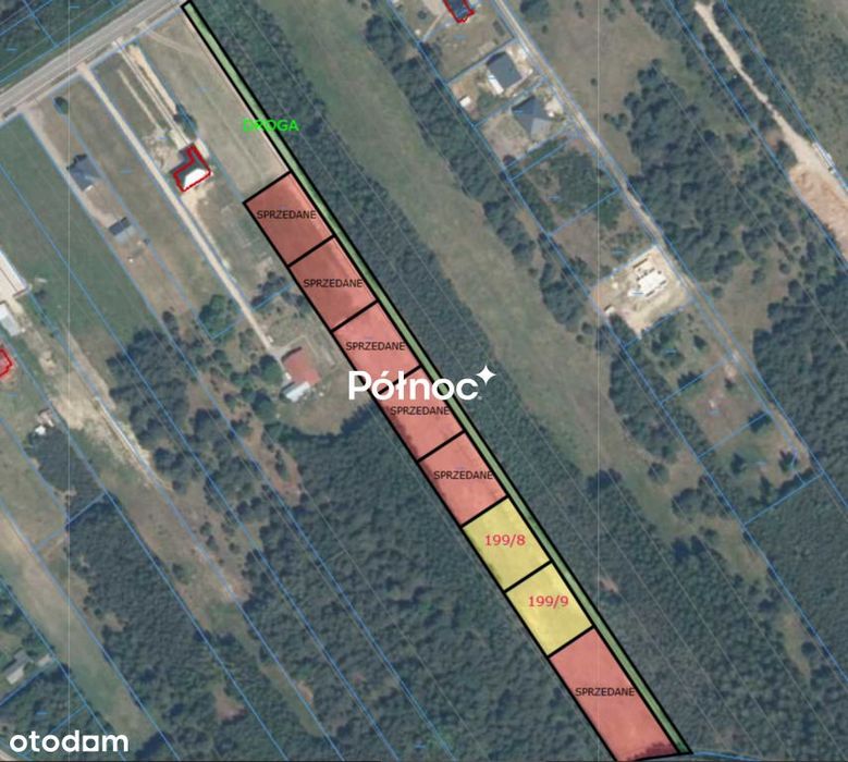 Działki Budowlane/ 12a /wydane WZ/ Mostki - Widok 5