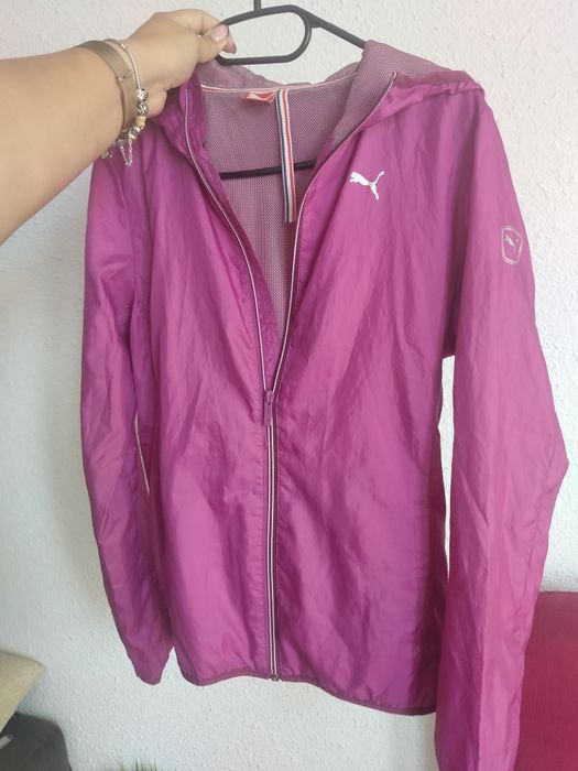 Kurtka puma wiatorka 36 S różowa