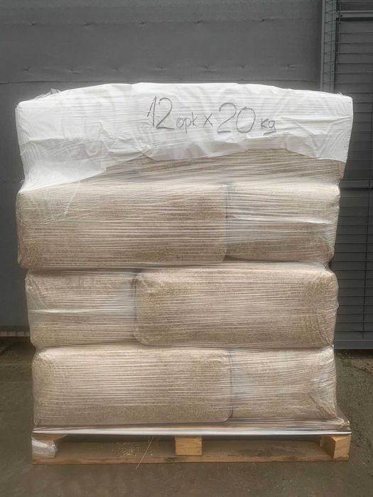 Ściółka dla zwierząt, ściółka lniana, opk.20kg, paleta 12 opk./ 240kg