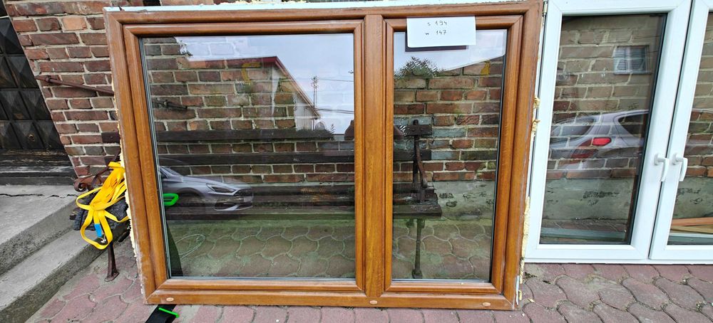 Okno z demontażu - plastikowe s194_w147