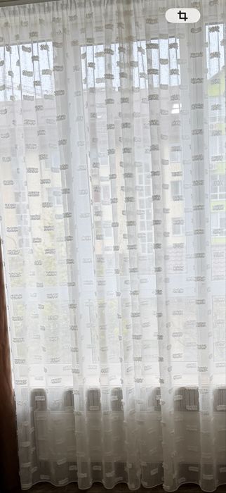Продам тюль ,нова ,2.55 висота 5 .метрів довжини ширина