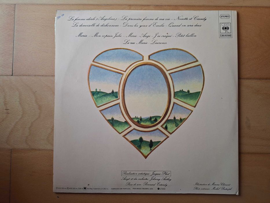 Álbum de vinil Vintage Joe Dassin – Les Femmes De Ma Vie