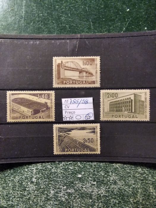 1952  1° Centenário Do Ministério Das Obras Públicas MLH *