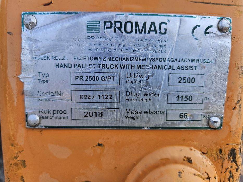 Paleciak Promag.