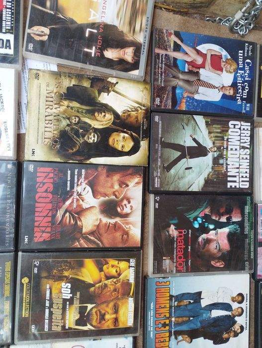 DVD filmes originais 50 unidades