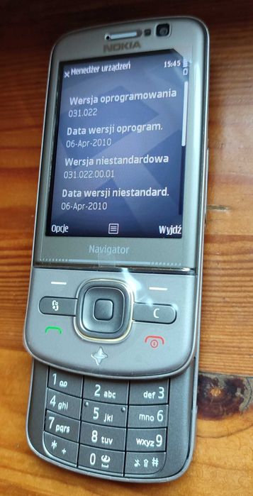 Oryginalna Nowa Nokia 6710 Navigator Titanium SWAP