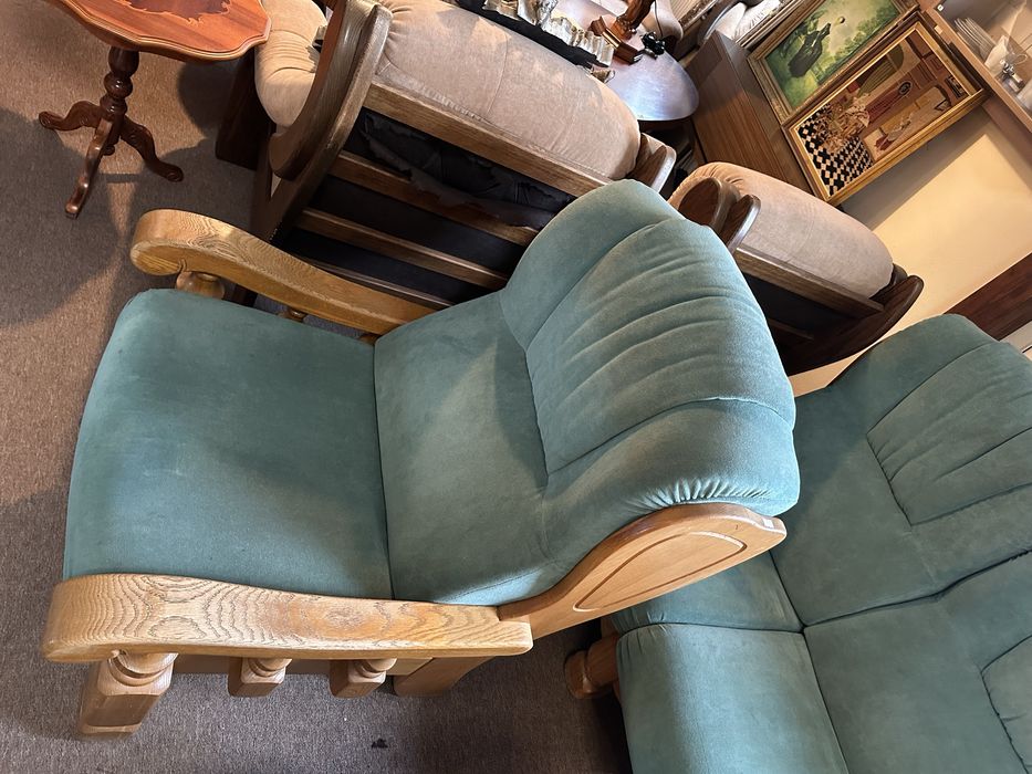 Komplet wypoczynkowy 2+1 fotel kanapa