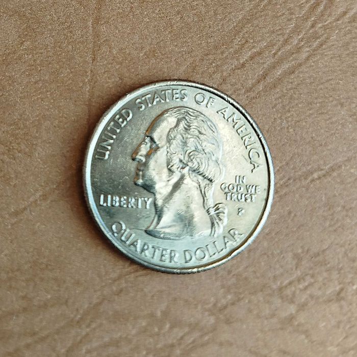 Moneta ćwierć dolara -Virginia (quarter dollar), rok 2000.