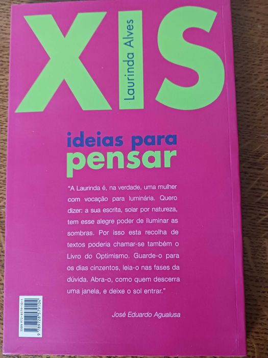 Laurinda Alves - Livro "Xis Ideias para Pensar"