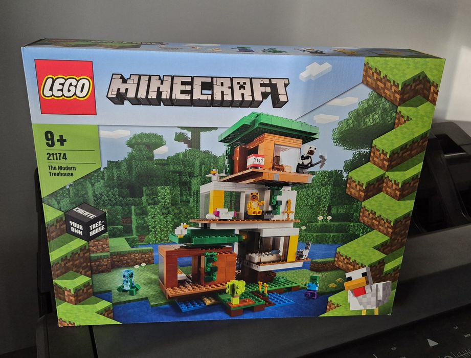 LEGO Minecraft 21174 Nowoczesny domek na drzewie / The Modern Treehouse