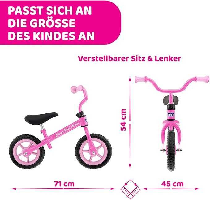 Велосипед-балансир Chicco Pink Arrow