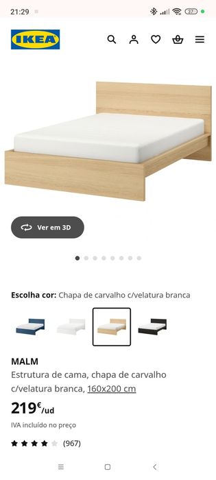 Conjunto cama + mesinhas de cabeceira + camiseiro