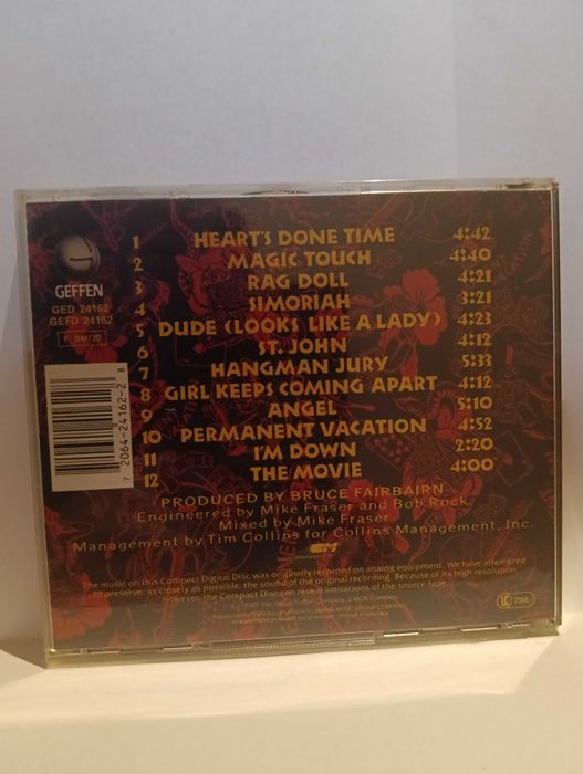 cd Aerosmith - Permanent vacation