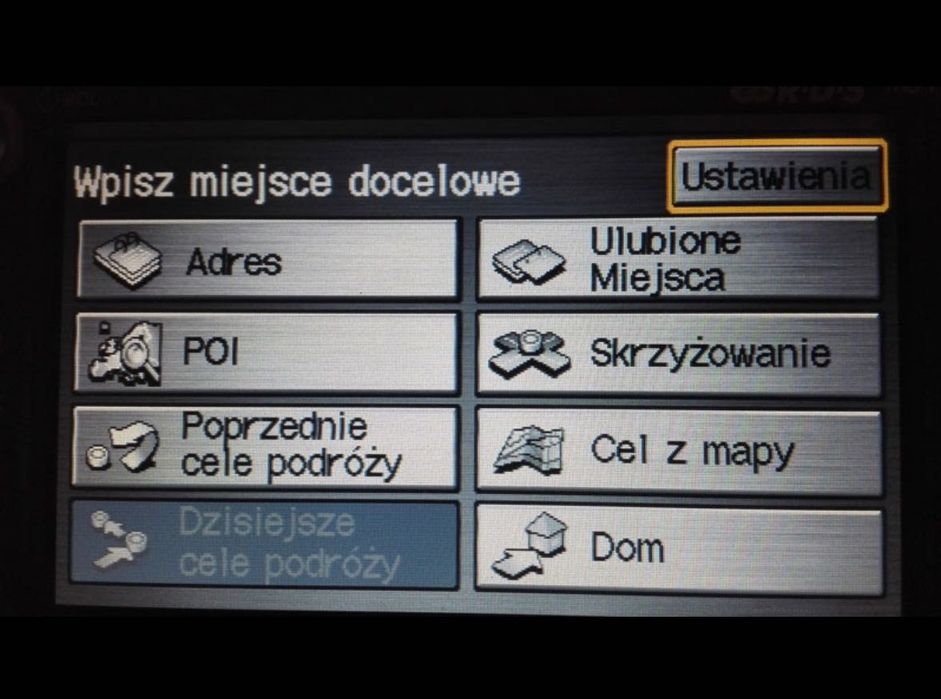 Polskie menu nawigacji Audi BMW Ford Nissan Honda Renault VW Citroen