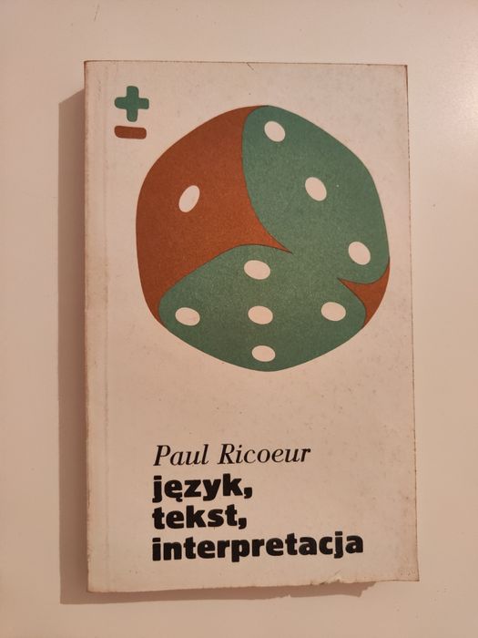 Język, tekst, interpretacja - Paul Ricoeur "x