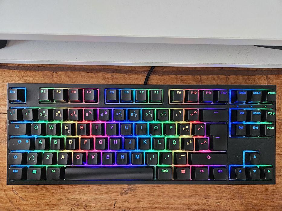 Teclado mecânico ducky one 2 tkl