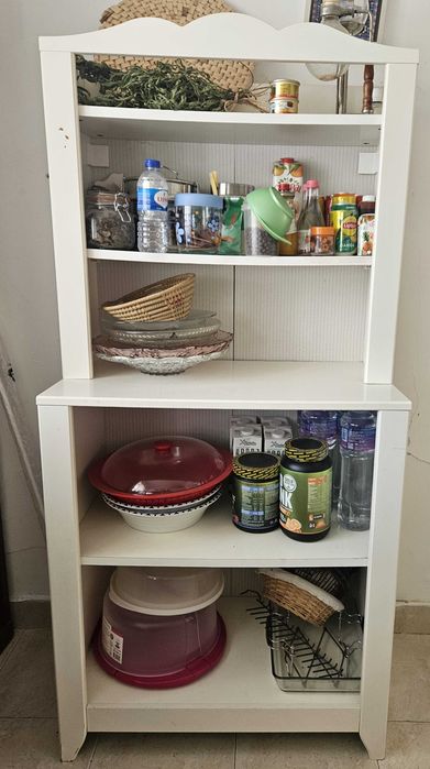 Estante branca IKEA Hensvik