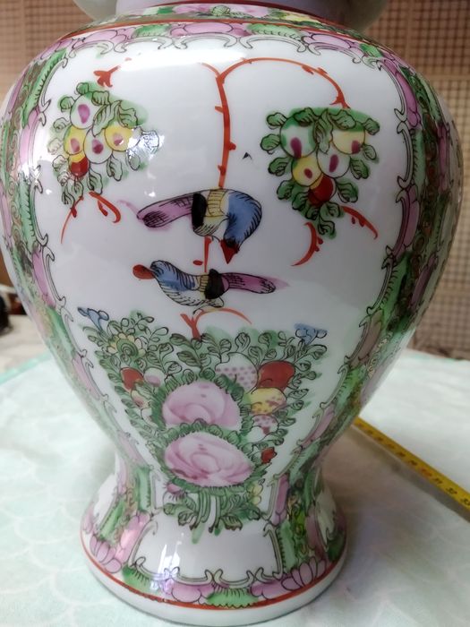 Jarao em louça chinesa