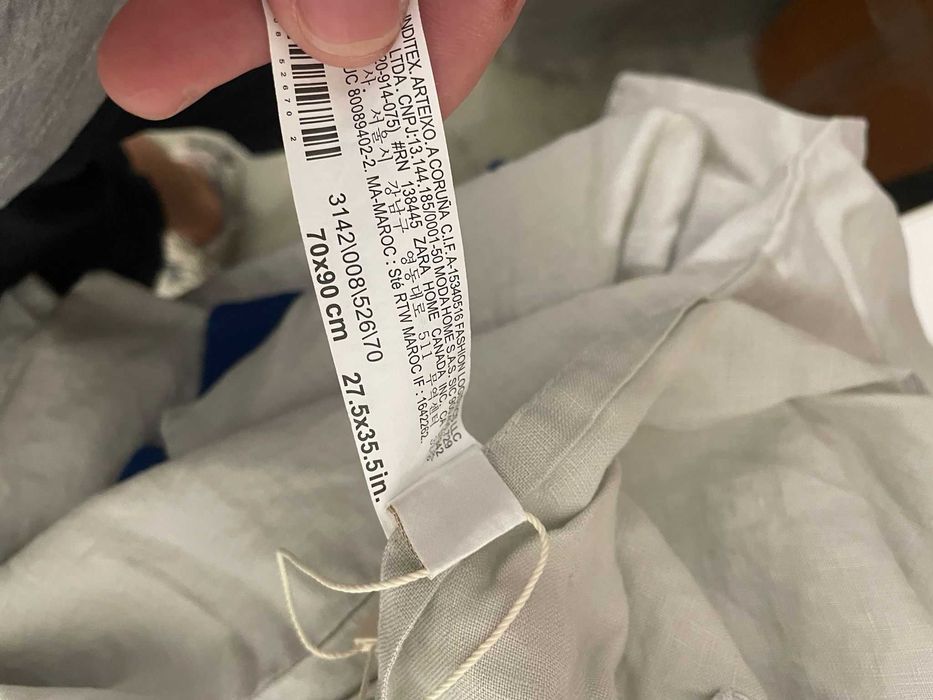 Fronhas almofada Zara Home