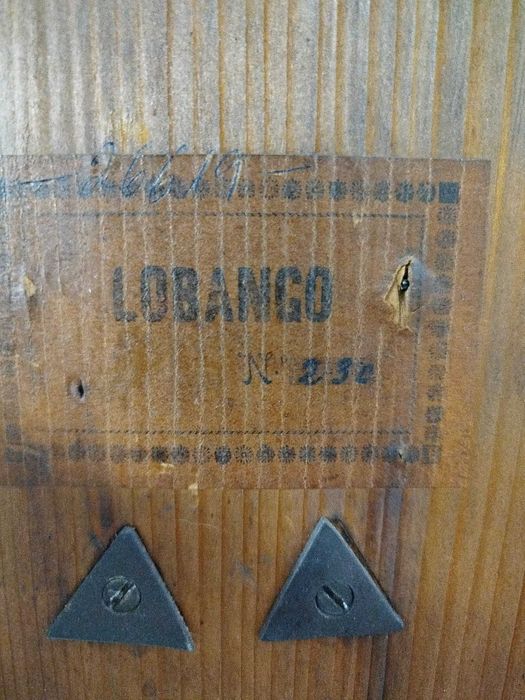 Relogio muito antigo A Boa Reguladora - Lobango 1929 Antiguidade