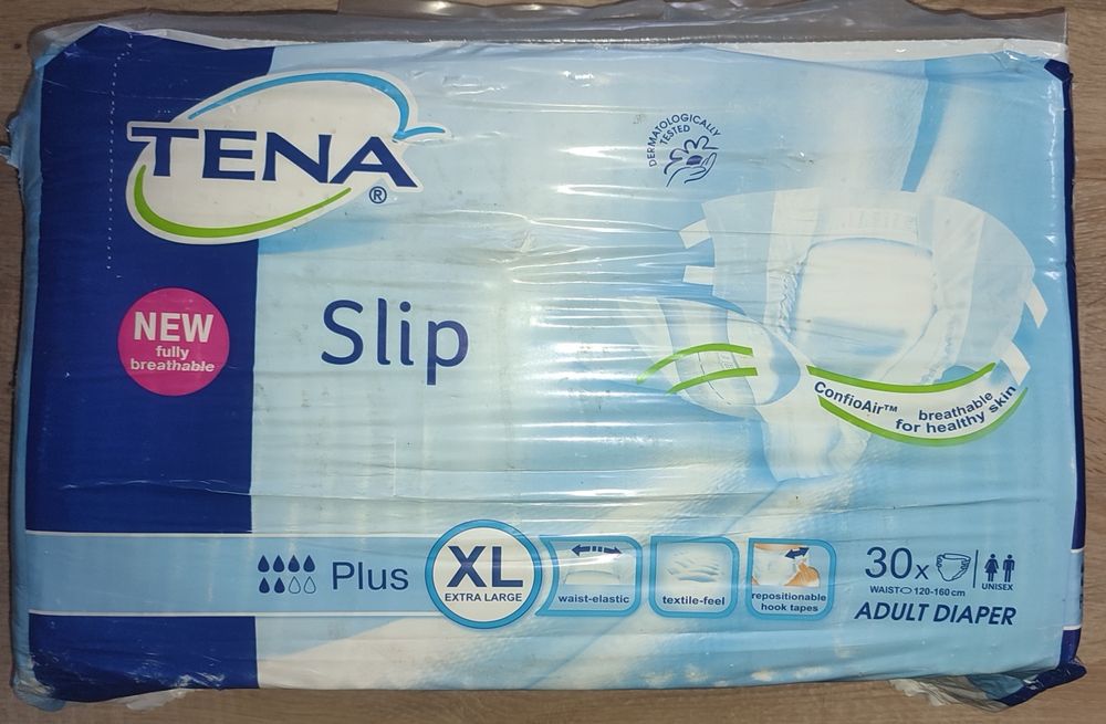 Підгузки для дорослих Tena Slip Plus XL Extra Large 30шт [6крап].