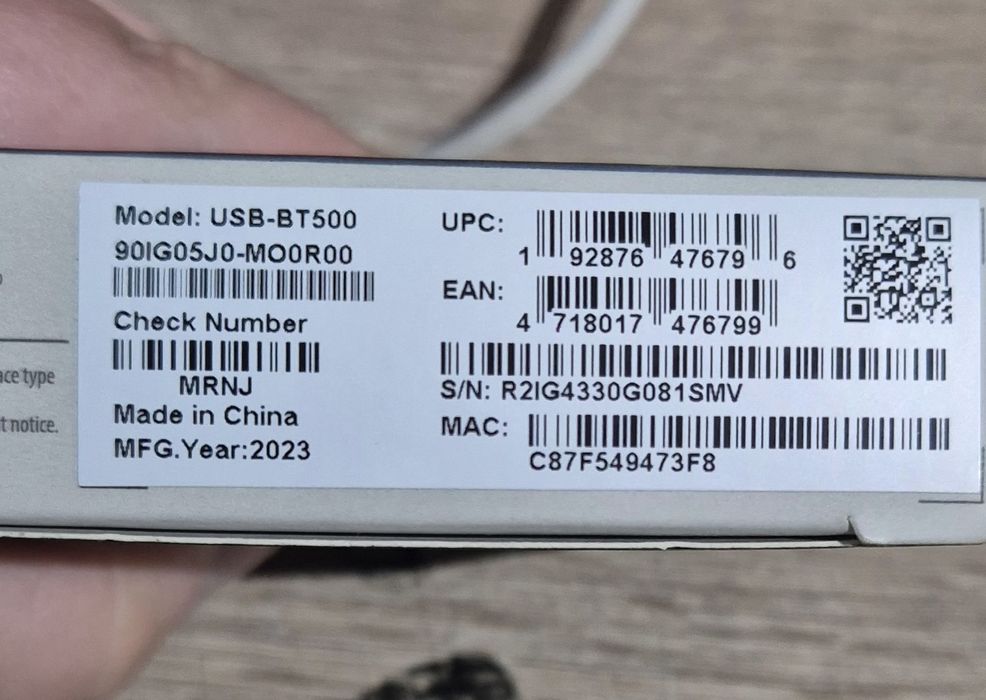 Adaptador Bluetooth USB-BT500