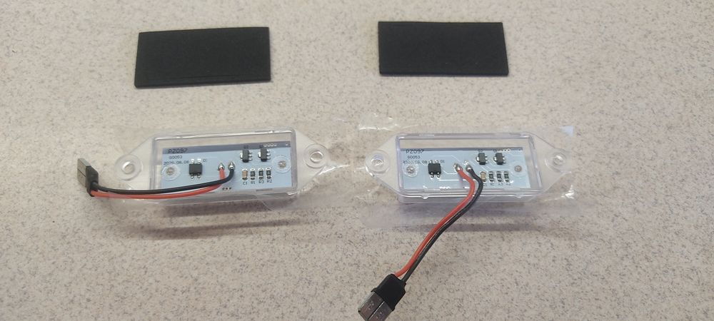 Набори лед led підсвічування номера hyundai kia Volvo Mitsubishi