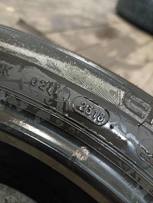 2 opony letnie Michelin 195/55 16 6,5mm. Możliwy montaż