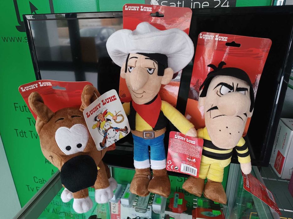 Novidade:Peluches Lucky Luke