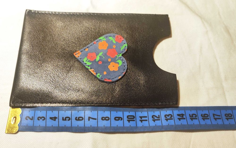 Etui na telefon skórzane Słoń Torbalski pokrowiec boho handmade