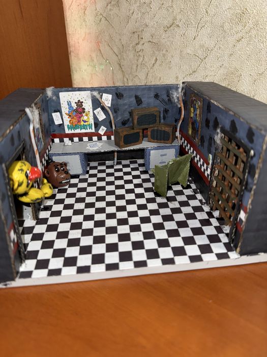 Піцерія фредді (Freddy Fazbear’s Pizzeria)діорама