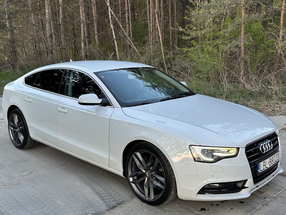 AuDi A5 lift biała quattro alufelgi x2 Radar