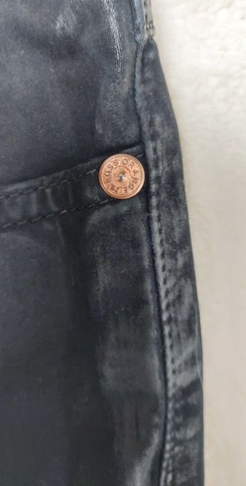Spodnie jeansy czarne Skinny HUGO BOSS, R. S