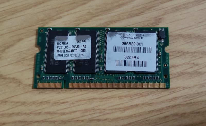 Various 2GB DDR2, 1GB, 512MB, 256MB, 4MB, 1MB64551039025154123