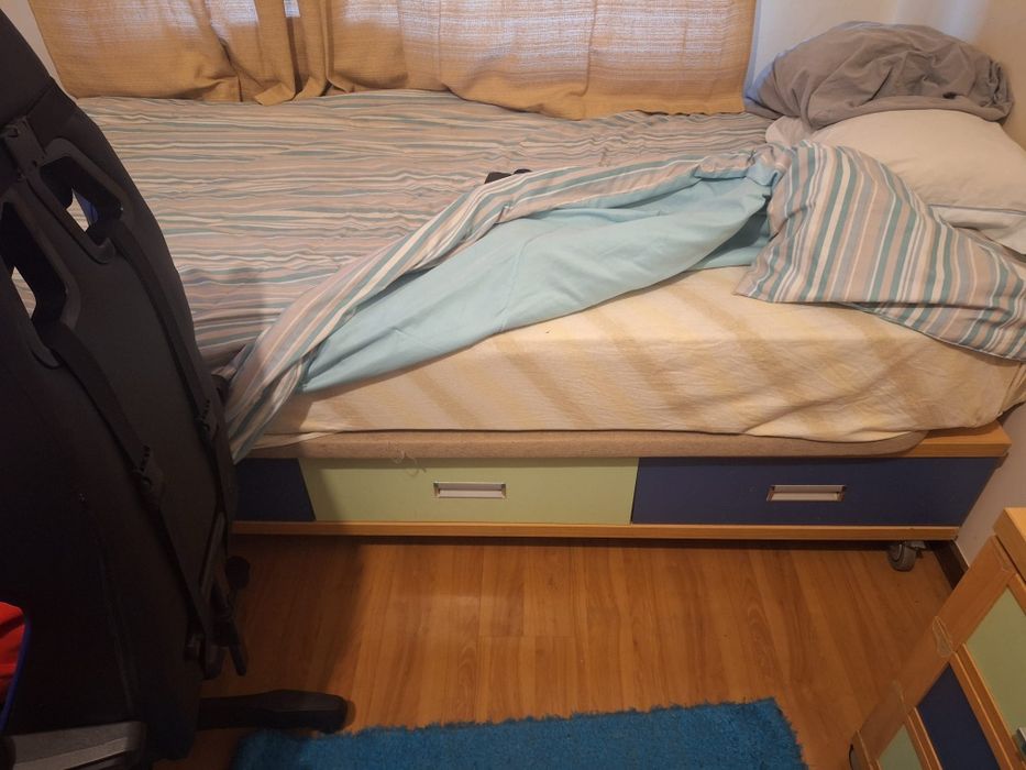 Secretaria cama solteiro