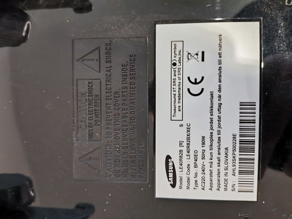 Sprzedam telewizor Samsung 40 cali - LE40R82B OKAZJA!