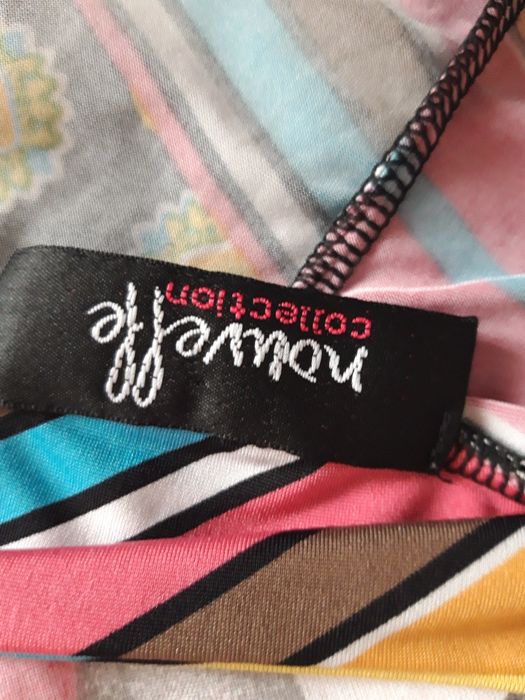 Długa kolorowa sukienka rozmiar 44/46/48  4XL