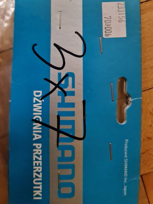 Dźwignia przerzutki shimano Revoshift ASLRS35LSBP