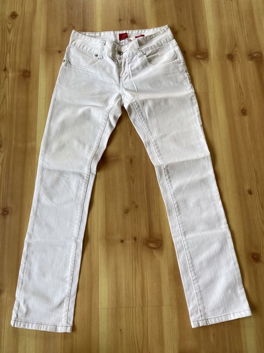 Białe spodnie Vero Moda, rozmiar: W:28 L:34