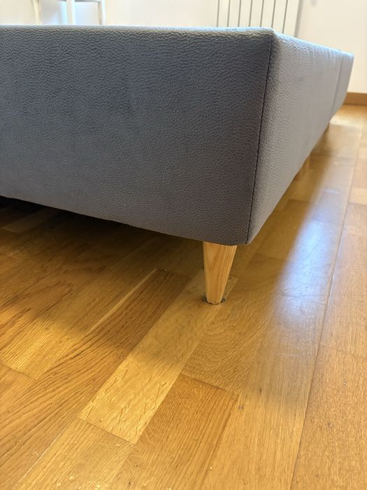 2 bases de cama, cinzento, 90x200cm da loja Decor Sofas