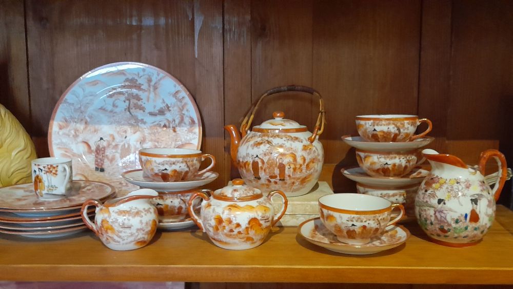 Serviço de chá -  japonês  - antigo