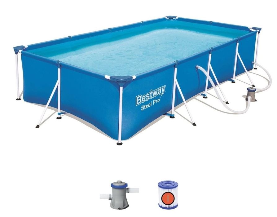Piscina bestway steel pro 4.00m x 2.11m