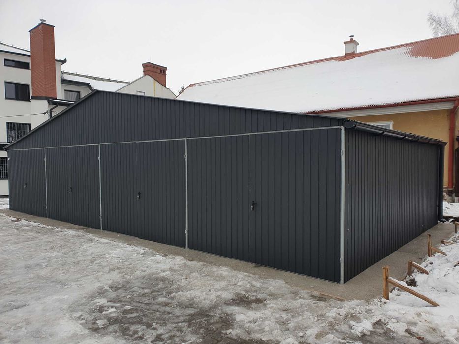 Garaż Blaszany 4x5m KONSTRUKCJA OCYNK