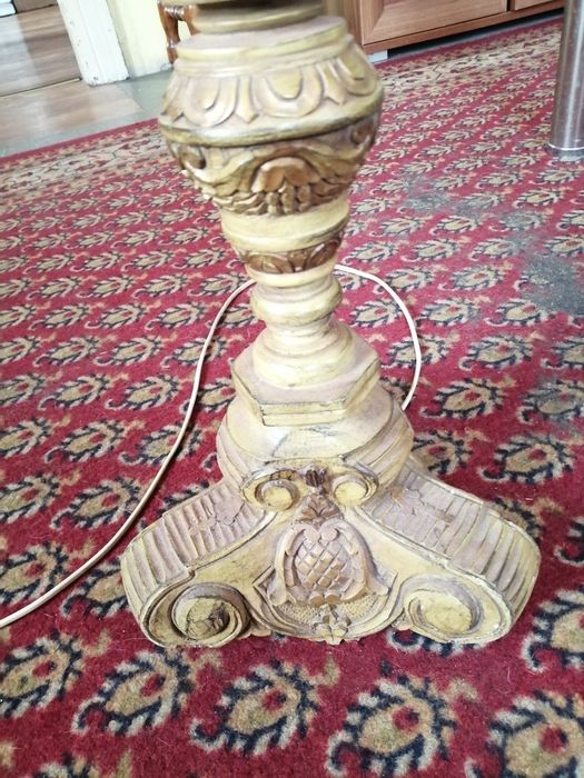 Lampa zabytkowa stołowa