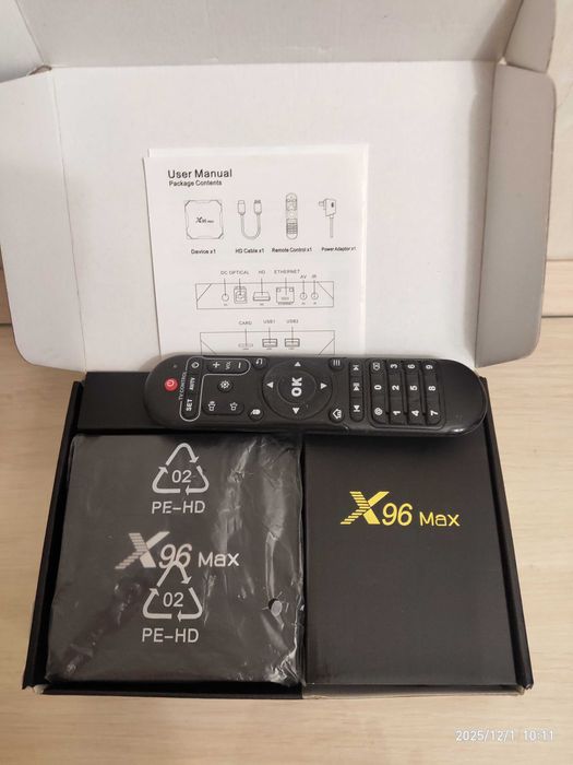 СМАРТ ТВ приставка X96 Max (2G/16G)